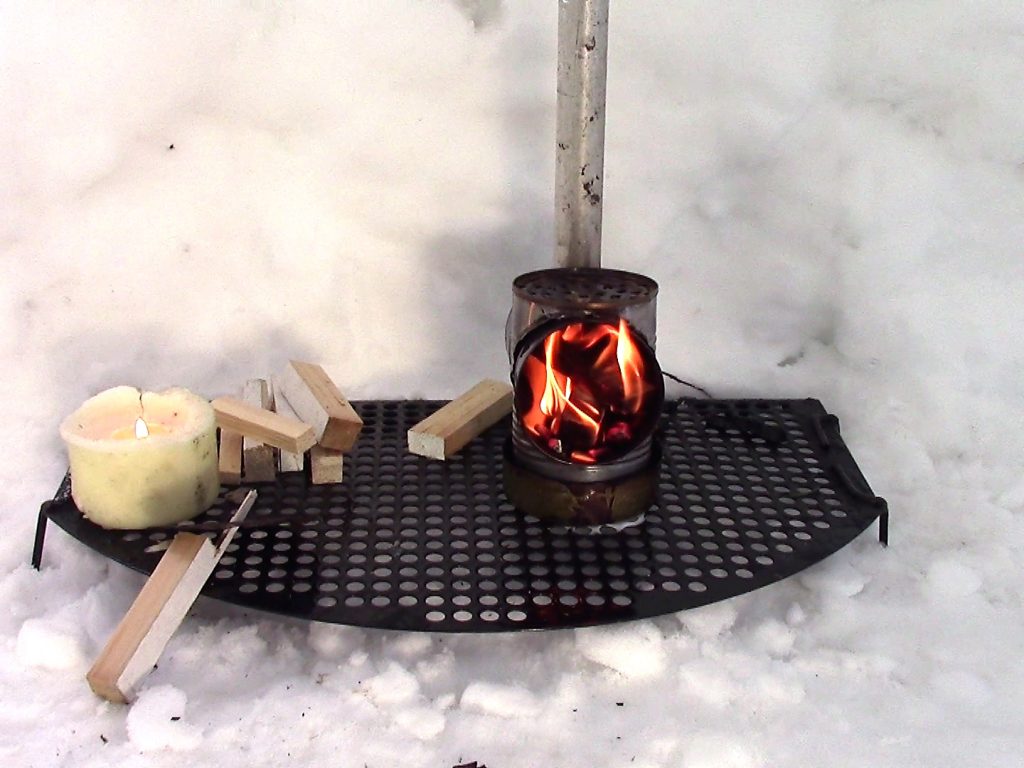 How to build an ultra-light backpacking camp stove