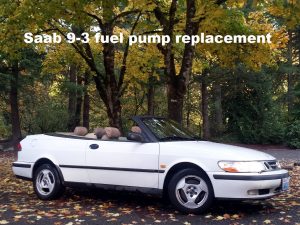 Read more about the article Saab fuel pump troubleshooting and replacement